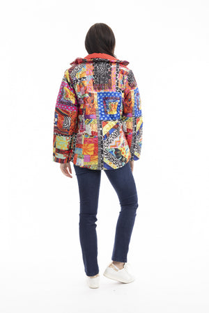 ORIENTIQUE PUFFER LONG SLEEVE JACKET