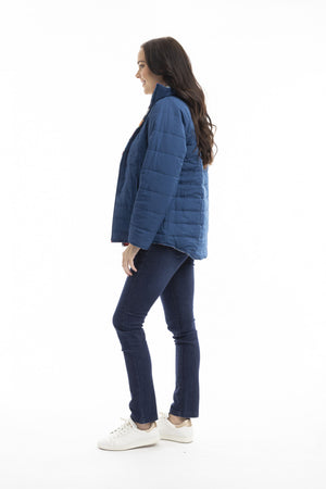 ORIENTIQUE PUFFER LONG SLEEVE JACKET