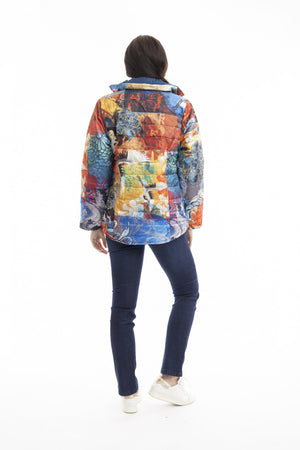 ORIENTIQUE PUFFER LONG SLEEVE JACKET