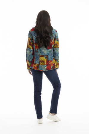 ORIENTIQUE BILL JEAN JACKET REVERSIBLE