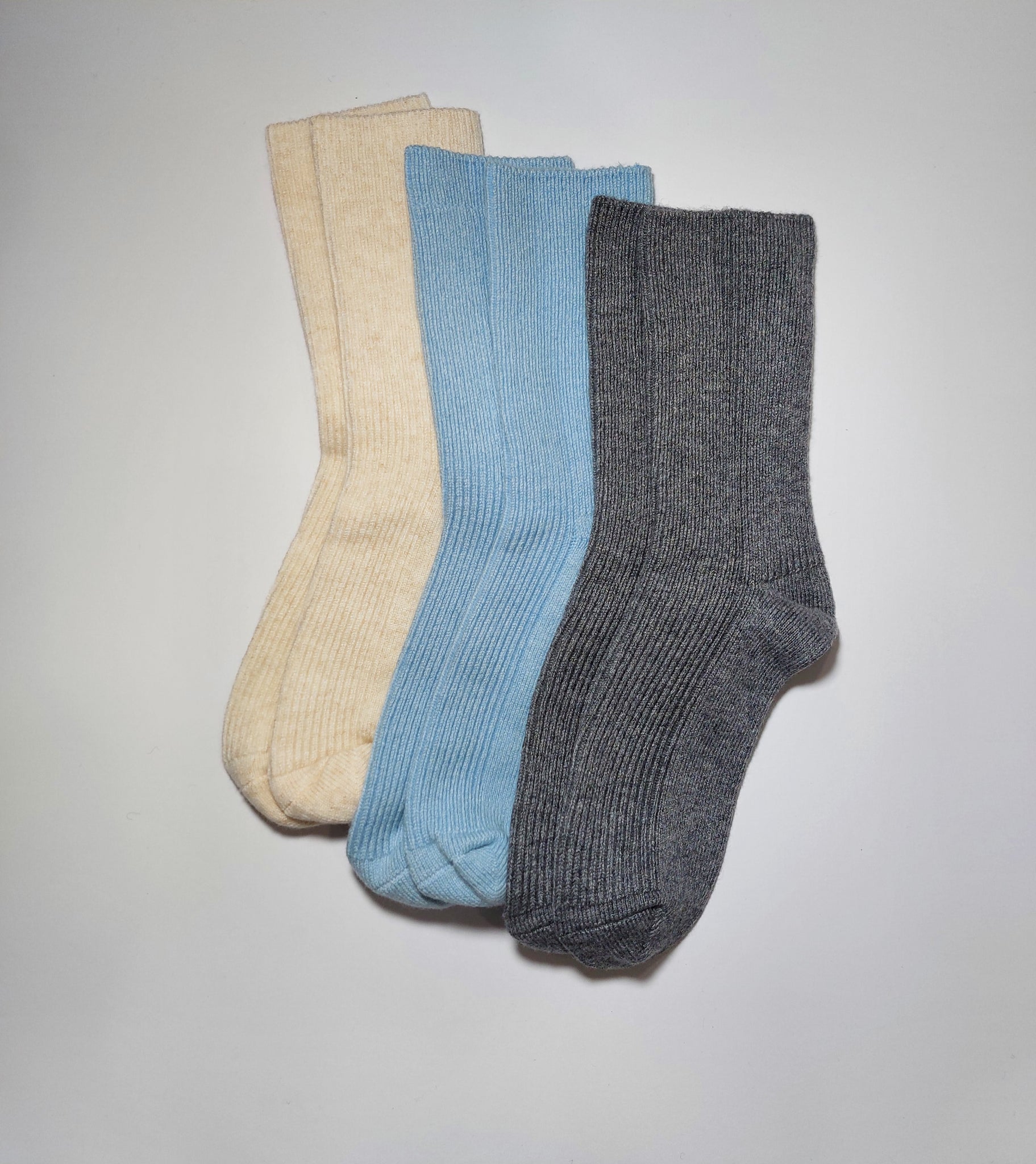 TARIA 3 PAIRS WOOL CASHMERE SOCK