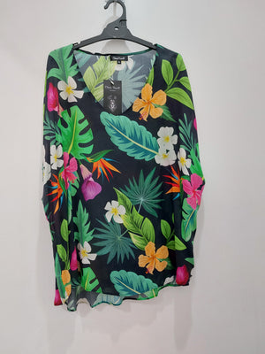 CLAIRE POWELL FRANGIPANI TOP