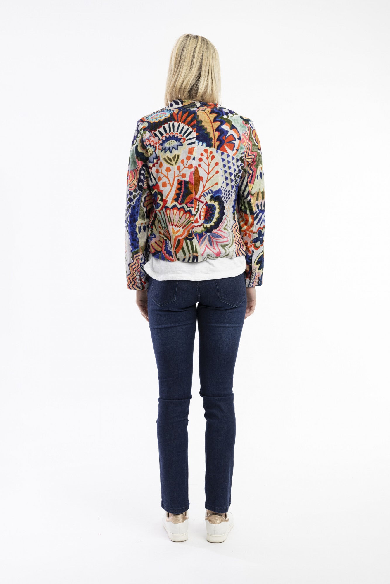 ORIENTIQUE HOTEL CALIFORNIA JACKET CROSS FRONT