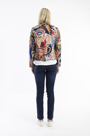 ORIENTIQUE HOTEL CALIFORNIA JACKET CROSS FRONT