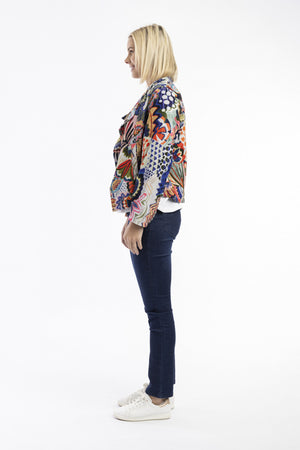 ORIENTIQUE HOTEL CALIFORNIA JACKET CROSS FRONT