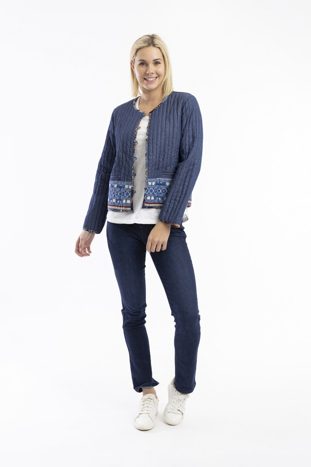 ORIENTIQUE CALIFORNIA DREAMING JACKET REVERSIBLE