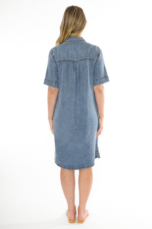 JUMP SOFT DENIM DRESS