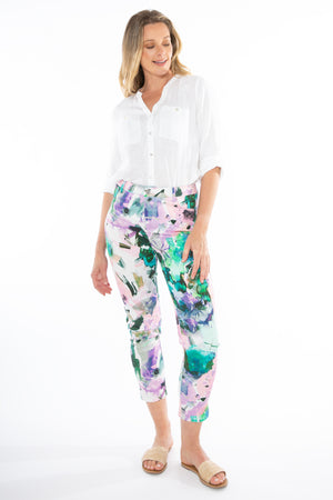 JUMP LUSH OASIS PRINT JEAN