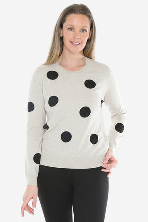 JUMP DIAMANTE SPOT PULLOVER