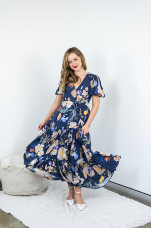 FRIA ENCHANTED FOREST SELMA MAXI DRESS