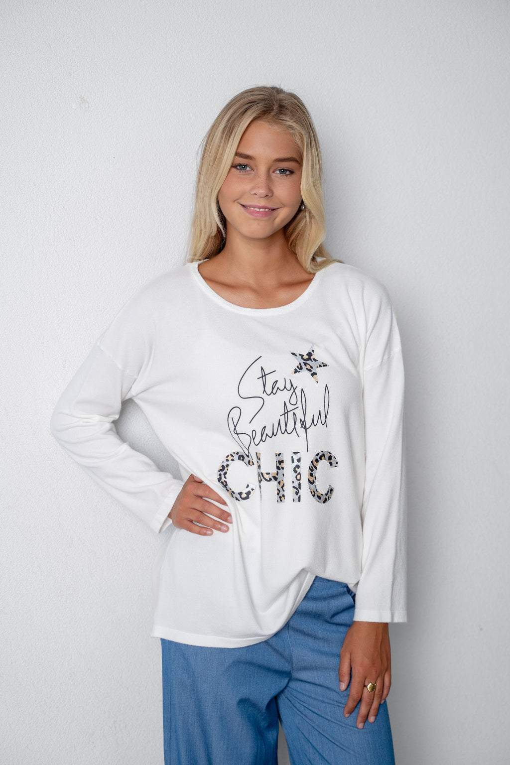 WILLOW TREE STAY BEAUTIFUL CHIC KNIT JUMPER