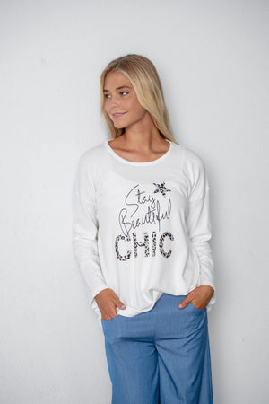 WILLOW TREE STAY BEAUTIFUL CHIC KNIT JUMPER