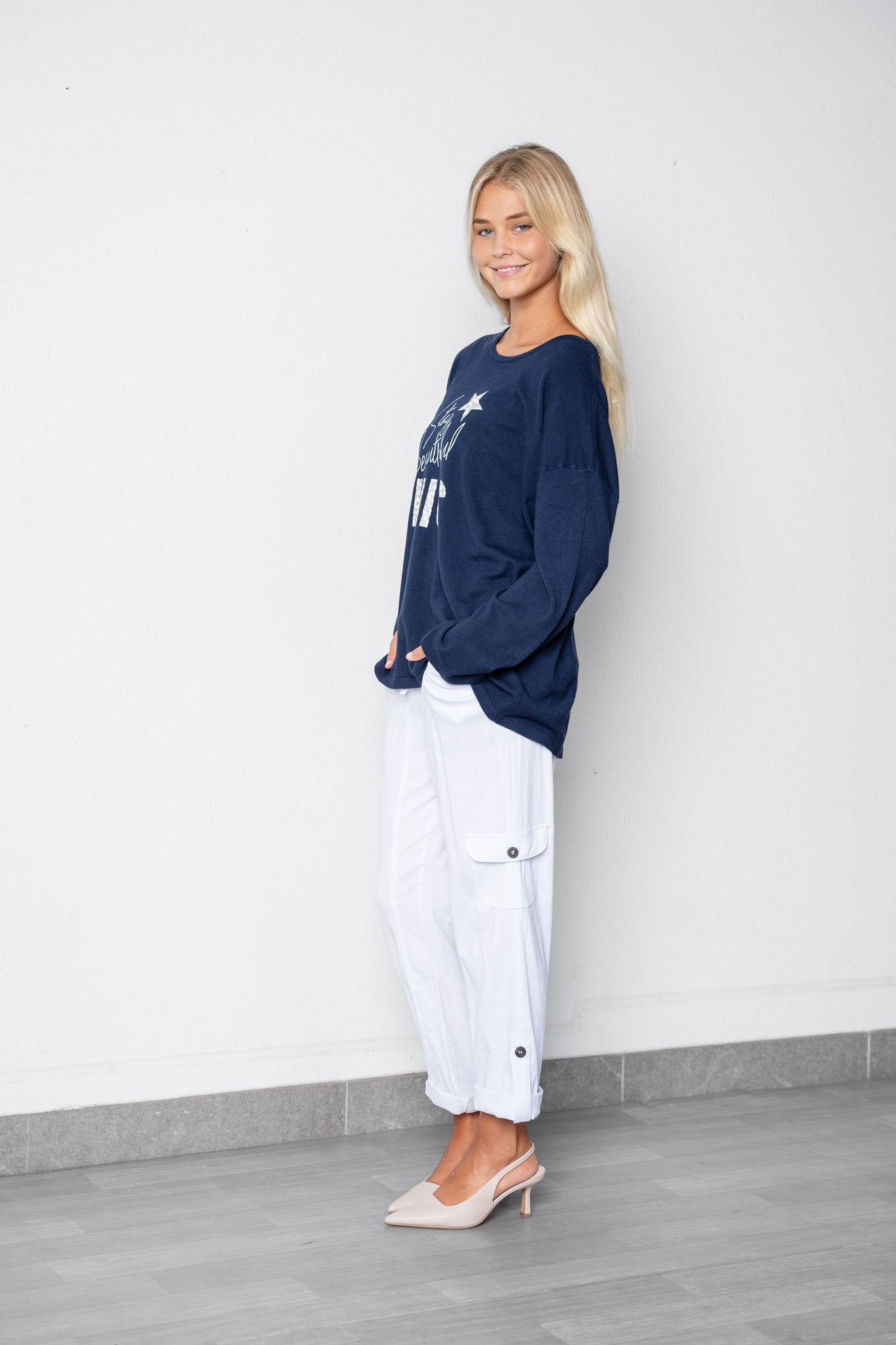WILLOW TREE STAY BEAUTIFUL CHIC KNIT JUMPER