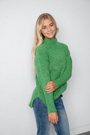 WILLOW TREE HIGH NECK KNIT JUMPER