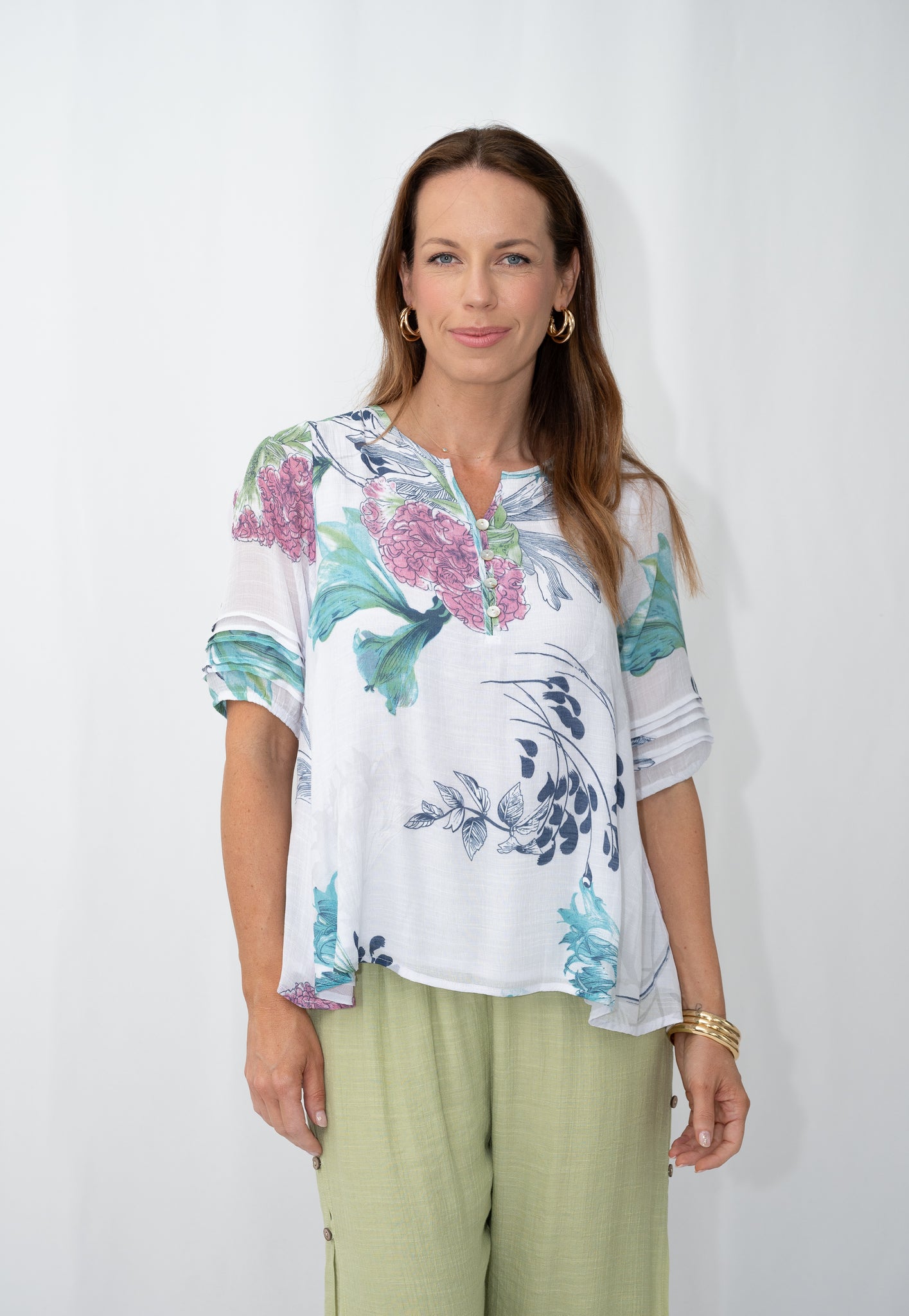 WILLOW TREE FLORAL PRINT TOP