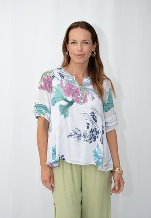 WILLOW TREE FLORAL PRINT TOP