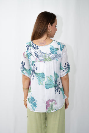 WILLOW TREE FLORAL PRINT TOP