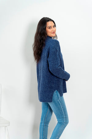 WILLOW TREE HIGH NECK KNIT JUMPER