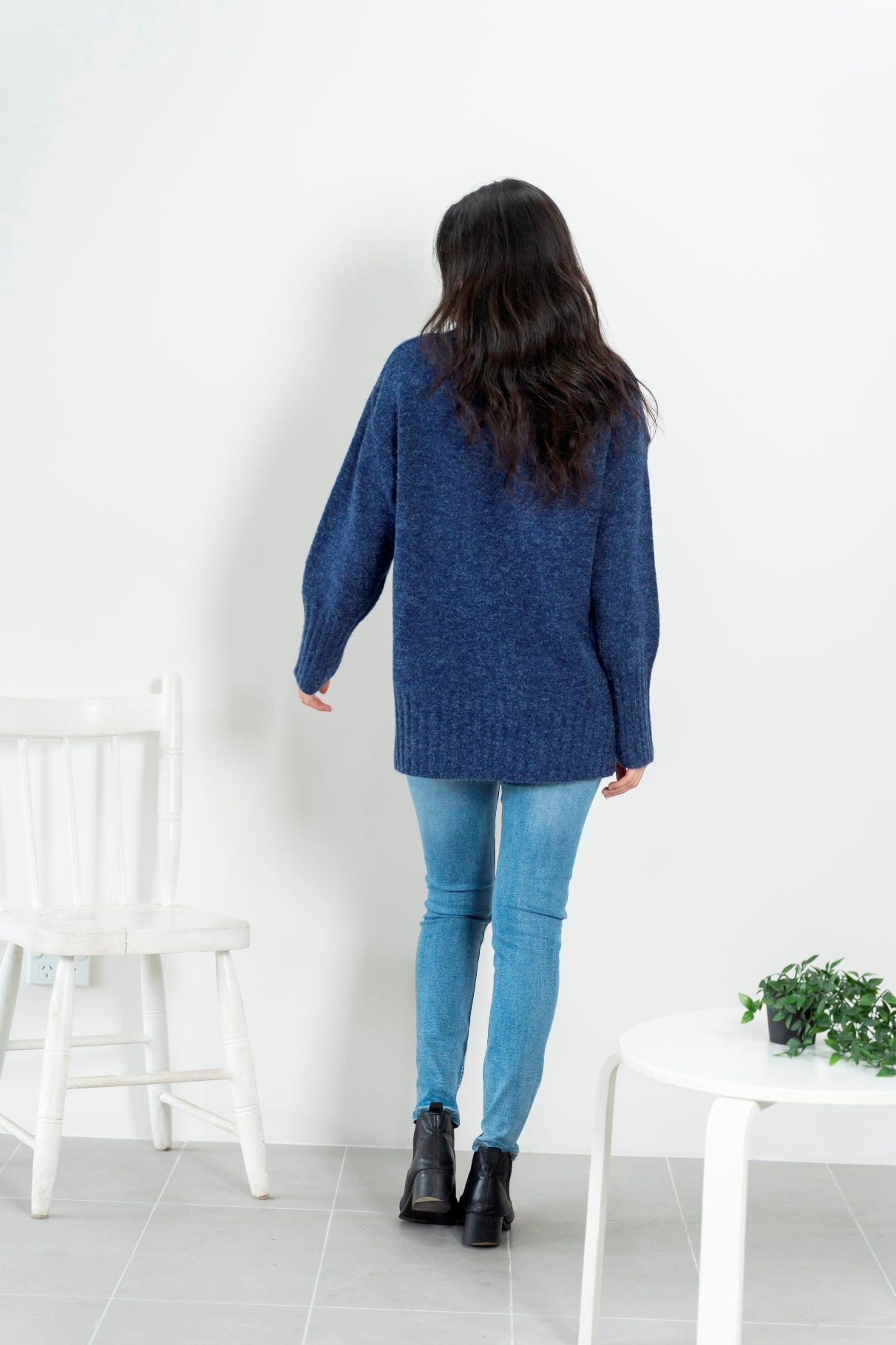 WILLOW TREE HIGH NECK KNIT JUMPER