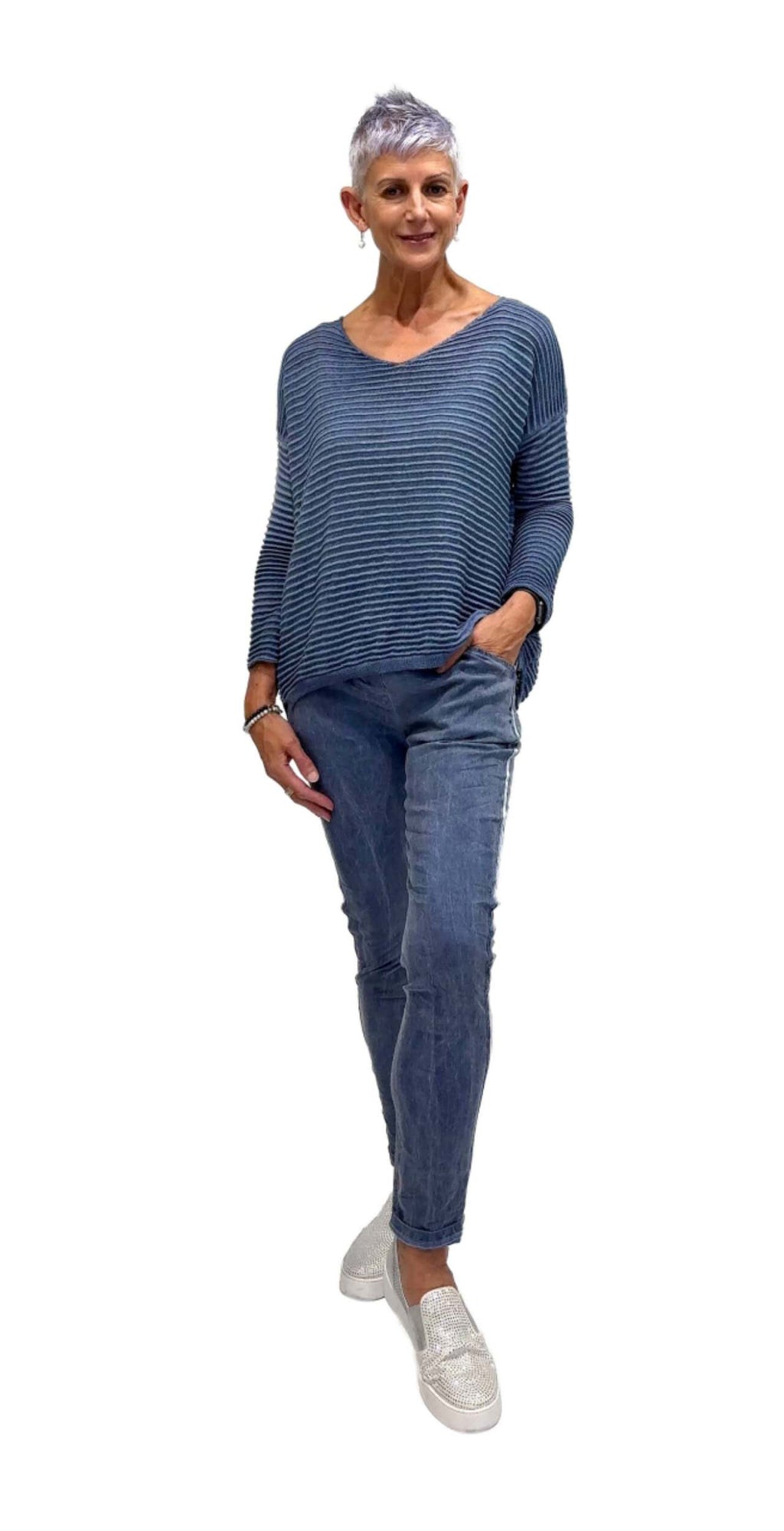 LA STRADA MODAL & VISCOSE JUMPER