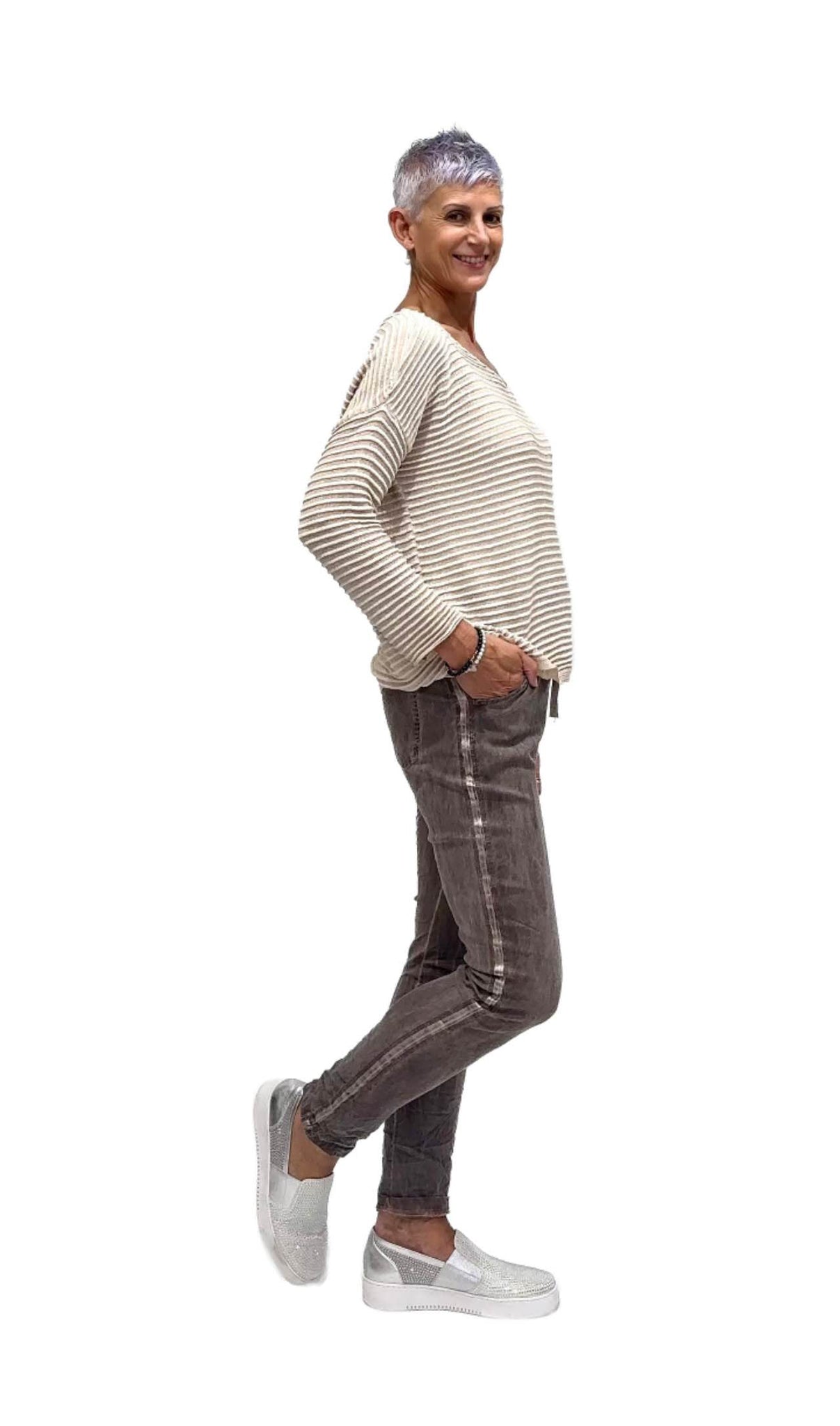 LA STRADA TAPE PANTS