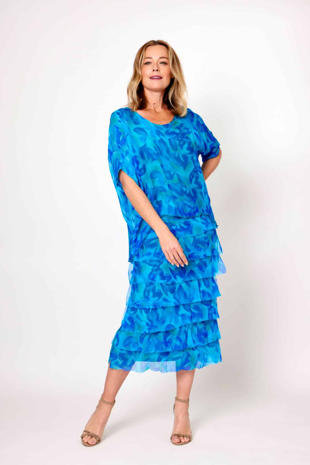 LA STRADA MULTI LAYERS DRESS