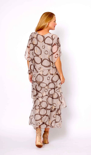 LA STRADA MULTI LAYERS DRESS