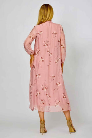 LA STRADA WATERFALL FRILL DRESS