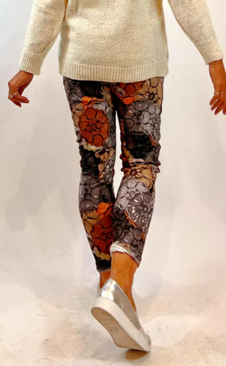 LA STRADA PRINTED PANTS