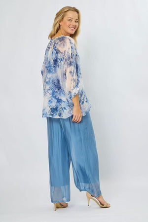 LA STRADA SILK & VISCOSE WITH CAMI CADIGAN