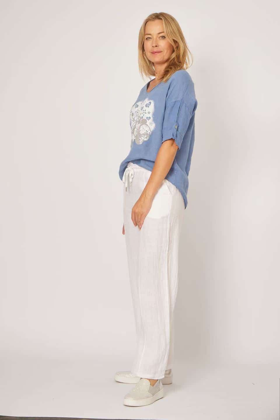 LA STRADA WITH STAR PATTERN FRONT TOP