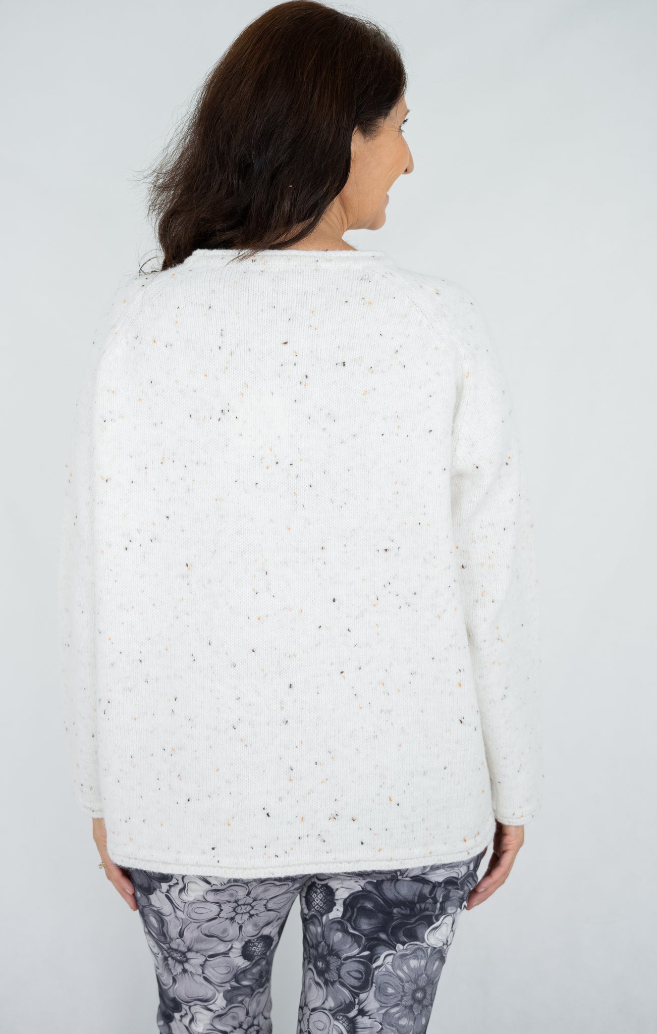 JOLIE SAULE CHIC DOT KNIT JUMPER