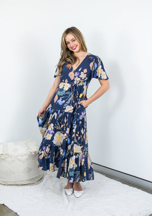 FRIA ENCHANTED FOREST SELMA MAXI DRESS