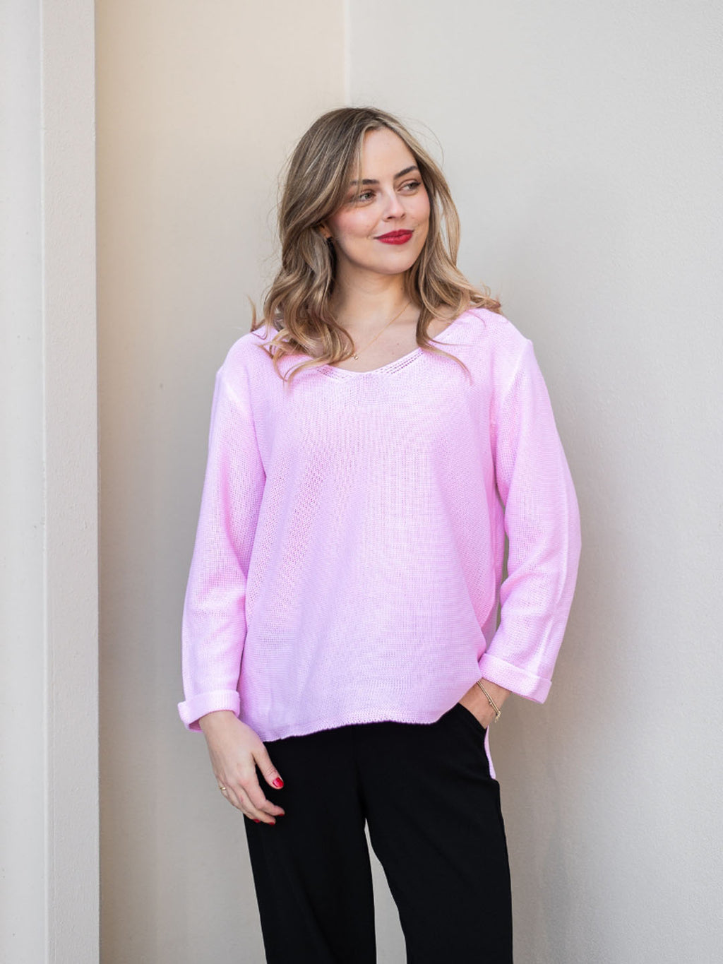 FRIA COTTON THIN JUMPER