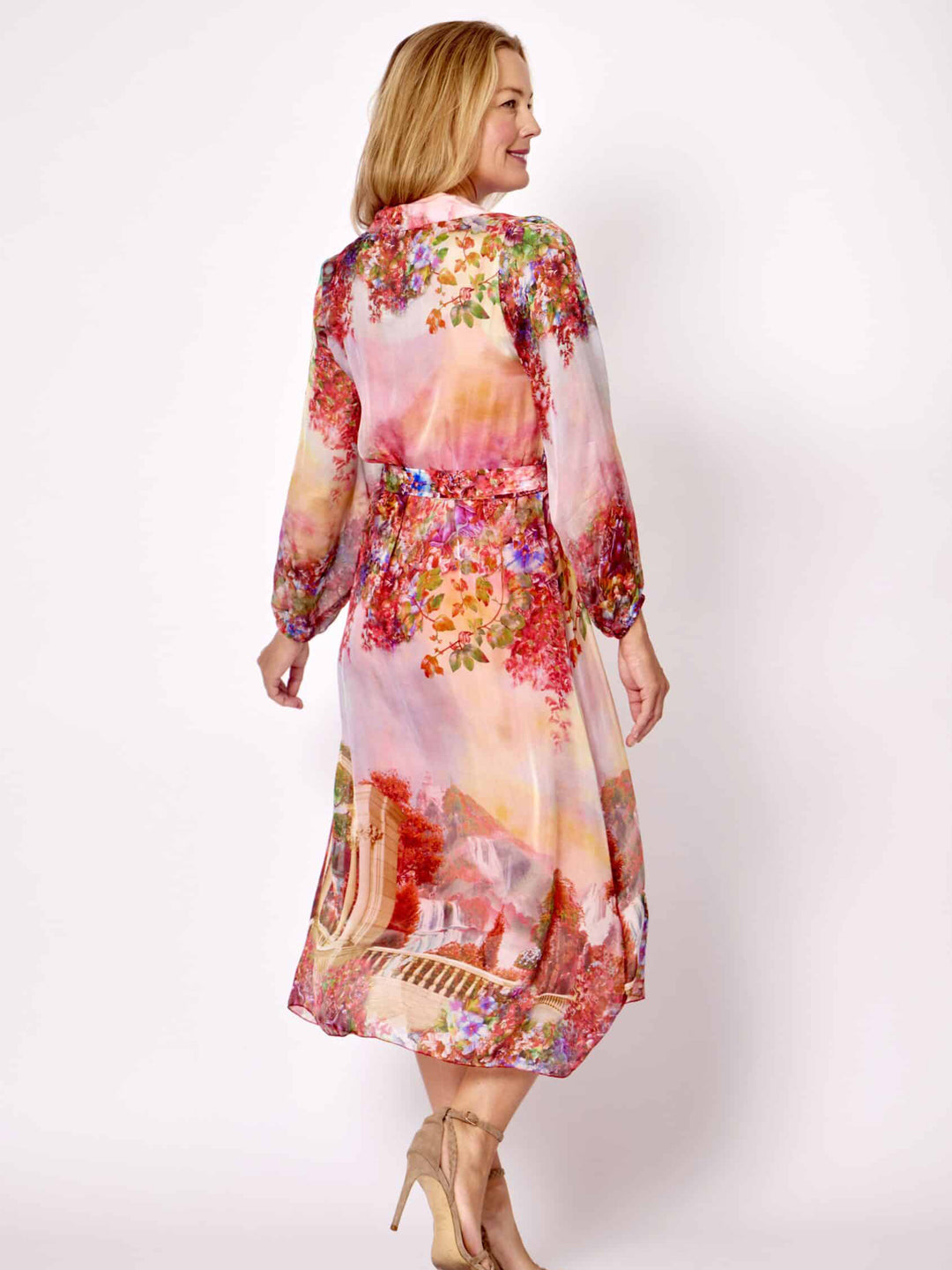 LA STRADA WITH SLIP SHIRT DRESS