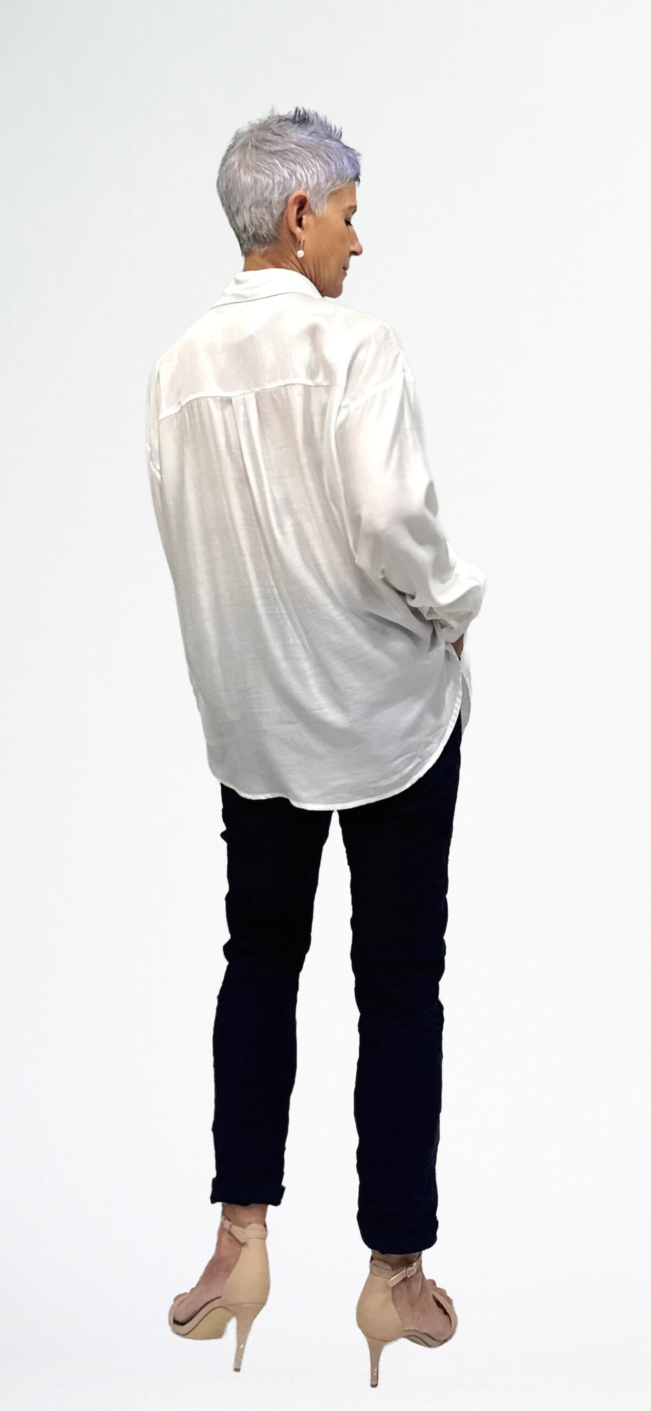 LA STRADA PLEATED SHIRT