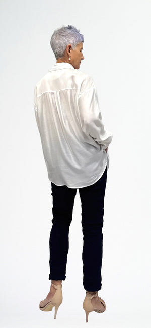 LA STRADA PLEATED SHIRT