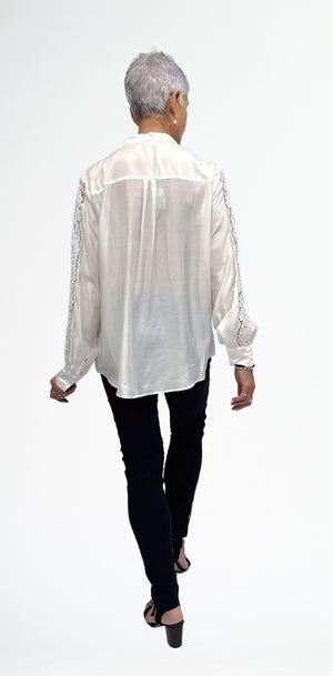 LA STRADA CUTWORK SHIRT