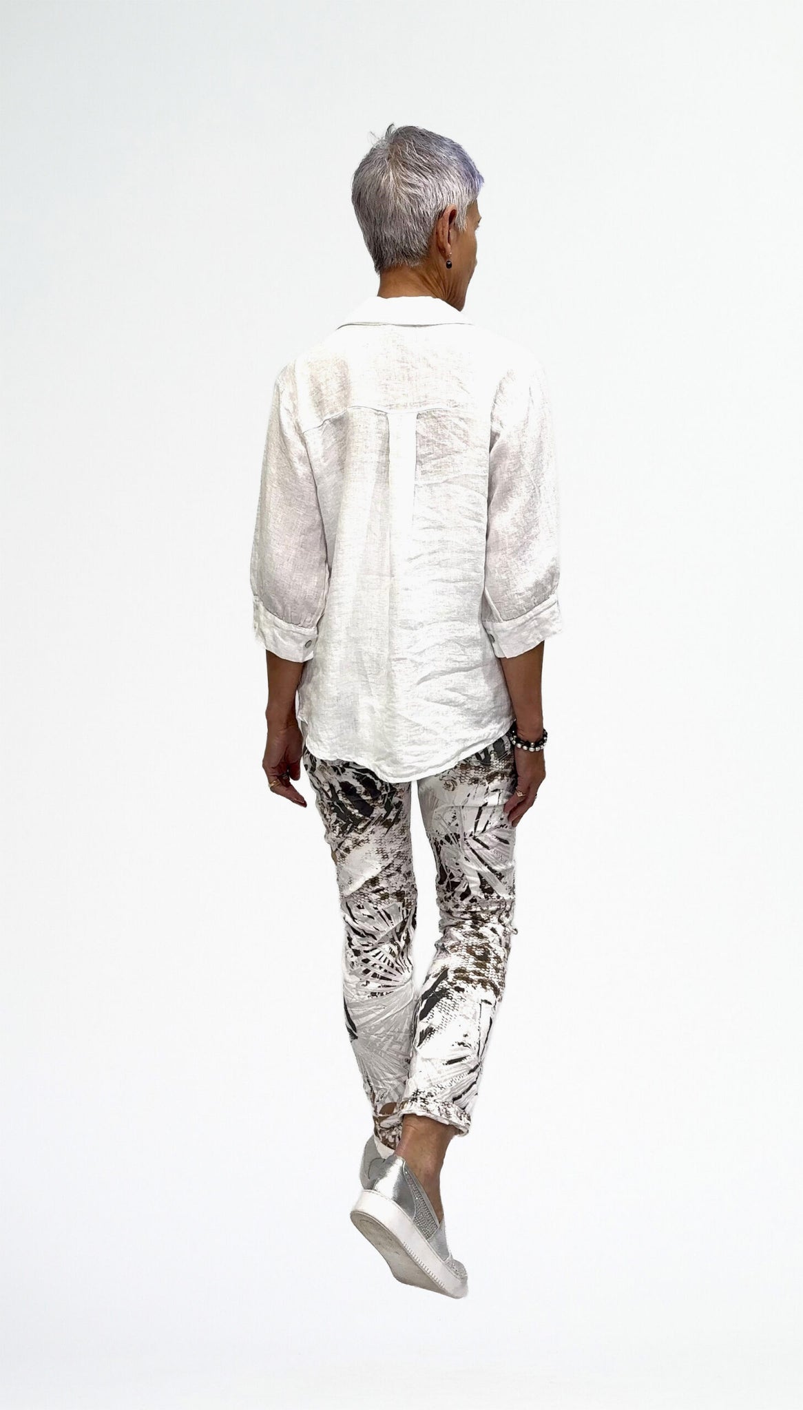 LA STRADA PRINTED PANTS