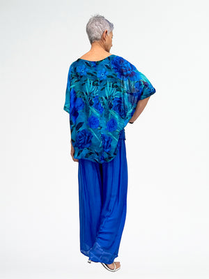 LA STRADA THREE LAYERS V-NECK TOP
