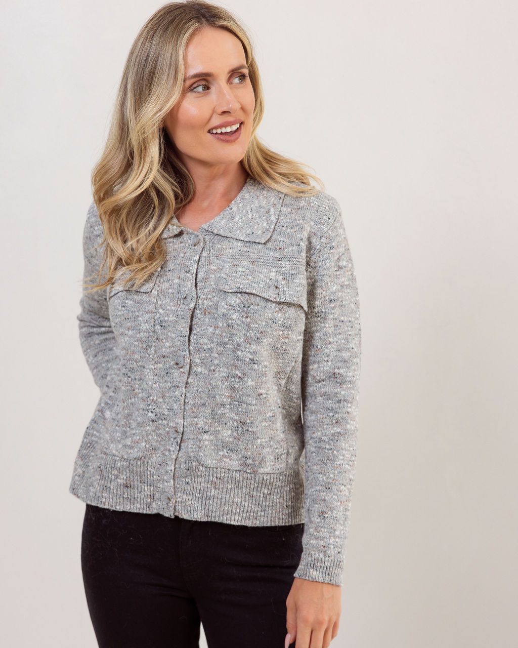 SEE SAW BOTTON THRU CARDIGAN