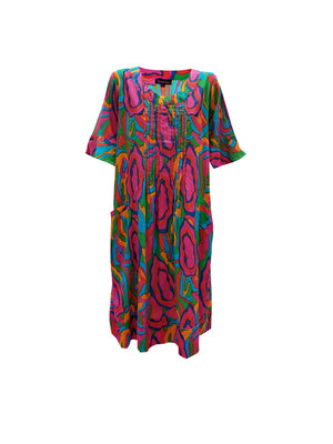 SAINT LORI BRIGHT MULTI DRESS