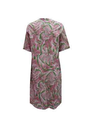 TARIA TENCEL AND COTTON DRESS