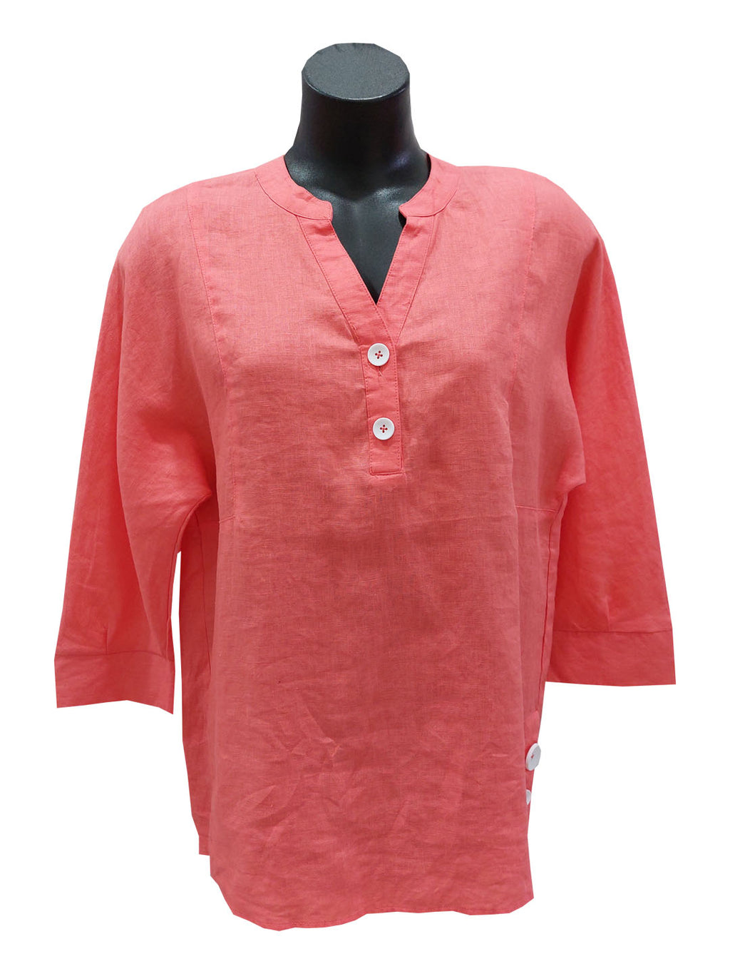 SEE SAW ROUND V NECK TOP