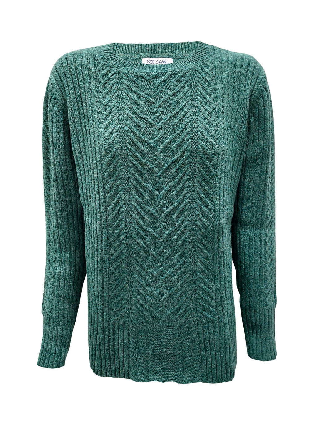 SEE SAW WOOL COTTON JUMPER